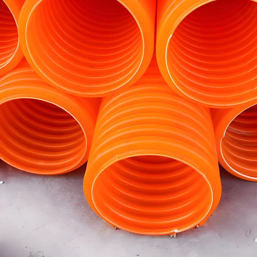 Optimization research on mechanical properties of MPP power corrugated pipe trailing pipe construction -- Application of non-excavation engineering based on GB/T 26671 standard