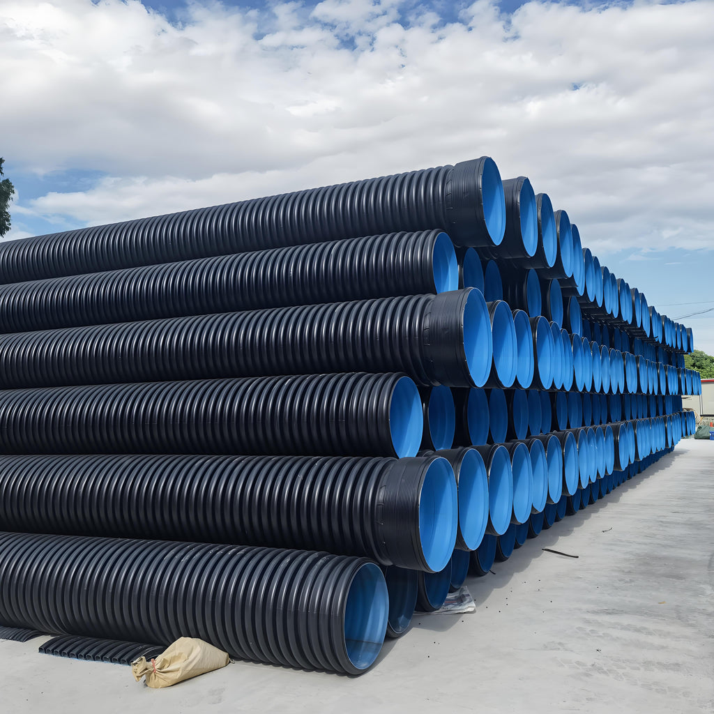 Anti-Floating Performance Optimization of HDPE Double-Wall Corrugated Pipes in Soft Soil Foundations ——Collaborative Design for Structural and Construction Stability