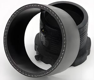 Steel mesh skeleton pipe for gas and thermal network