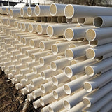 PVC water supply pipe network