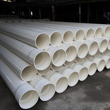 PVC water supply pipe network