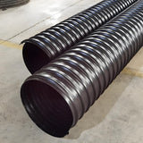 Steel-belt corrugated rainwater collection pipe