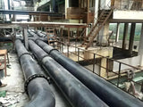UHMWPE wear-resistant dredging and desilting pipe