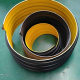 Buried steel tape reinforced polyethylene composite pipe