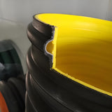 Steel-belt corrugated road drainage pipe
