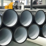 Perforated steel tape polyethylene composite pipe for drainage