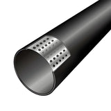 Perforated steel tape polyethylene composite pipe for drainage