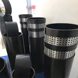 Perforated steel tape polyethylene composite pipe for drainage