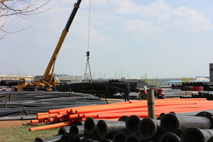 PE1000 (UHMW-pe) 273mm PN12.5 pipeline