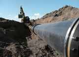 UHMWPE wear-resistant dredging and desilting pipe