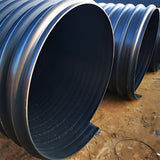 Steel-belt corrugated rainwater collection pipe