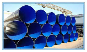 Spiral-welded steel pipe