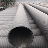 HDPE Double - Flat Wall Steel - Plastic Composite Drainage Pipe