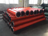 IMPACT-RESISTANT STEEL LINED RUBBER PIPE FOR CORROSIVE COARSE ORE SLURRY HANDLING