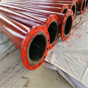 Steel-lined rubber pipes produced by Zhengju New Materials
