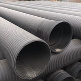HDPE Double - Flat Wall Steel - Plastic Composite Drainage Pipe